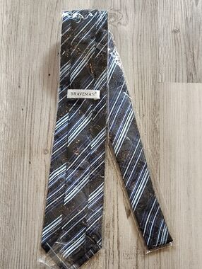 Braveman Men's Tie Blue.